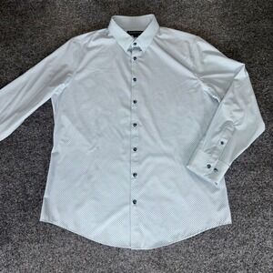 Mizzen+Main Light Blue Casual Button Down Shirt